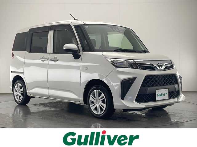 トヨタ ルーミー X 宮崎県 2022(令4)年 2.5万km パールホワイトⅢ 禁煙車/衝突被害軽減ブレーキ/純正ナビTV/（NSCN-W68/CD/FMAM/Bluetooth/ワンセグTV)/純正バックカメラ/純正ビルトインETC/純正フロアマット/社外前後ドライブレコーダー/左側電動スライドドア/クリアランスソナー/オート電動格納ミラー/前席シートヒーター/リアプライバシーガラス/スマートキー/プッシュエンジンスタート/新車時保証書/取扱い説明書