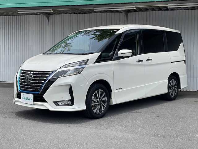 日産 セレナ e－パワー ハイウェイスター V 長野県 2020(令2)年 6.6万km ブリリアントホワイトパール プロパイロット/純正10インチナビフルセグTV/純正フリップダウンモニター/アラウンドビューモニター/両側パワースライドドア/ドライブレコーダー/ETC/前後コーナーセンサー/純正16インチアルミ/保証書/スペアキー
