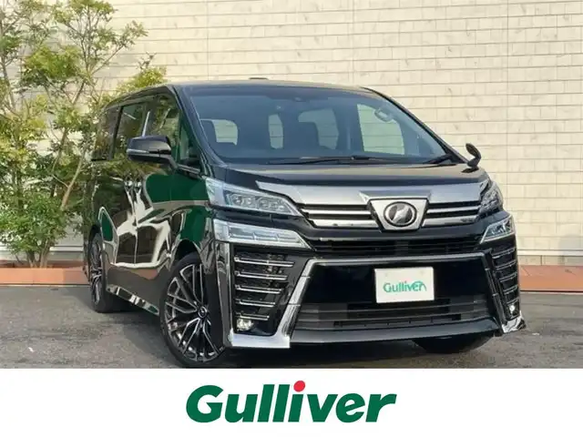 トヨタ ヴェルファイア Z Aエディション 茨城県 2019(令1)年 7万km ブラック 社外ナビ　/-BT/AM/FM/TV/クルーズコントロール　/両側パワースライドドア　/バックカメラ　/ＥＴＣ　/サンルーフ　/ＬＥＤライト　/コーナーセンサー　/パーキングアシスト　/オートマチックハイビーム　/衝突軽減システム　/横滑り防止装置