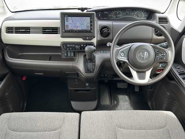 ホンダ Ｎ ＢＯＸ L 茨城県 2021(令3)年 2.8万km クリスタルブラックパール Honda SENSING/純正7インチSDナビ/-CD DVD Bluetooth/バックカメラ/アダプティブクルーズコントロール/車線維持支援システム/衝突軽減ブレーキ/横滑り抑制機能/パーキングセンサー/片側パワースライドドア/LEDオートライト/前席シートヒーター/ステアリングスイッチ/スマートキー/スペアキー/ETC/取扱説明書/保証書