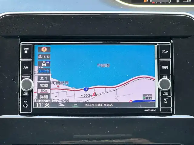 日産 セレナ ハイウェイスター V 島根県 2020(令2)年 4.1万km ダイヤモンドブラック 登録時走行距離　40915km/ディーラーナビ（MM319D-W)/（AM/FM/CD/DVD/Bluetooth）/フルセグテレビ/アラウンドビューカメラ/ドラレコ前後/両側パワースライドドア/プロパイロット/レーンキープアシスト/コーナーセンサー/衝突軽減ブレーキ/純正アルミ１６インチ/LEDライト/純正フロアマット/ドアバイザー/ビルドトインETC