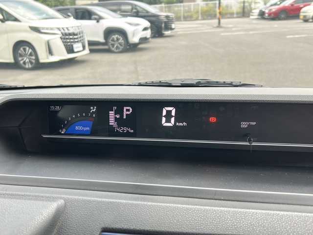 ダイハツ タント X 岐阜県 2021(令3)年 1.5万km レーザーブルークリスタルシャイン 登録時走行距離14294km/社外7インチナビ/バックカメラ/片側パワースライドドア/プッシュスタート/スマートキー/スペアキー/前後コーナーセンサー/純正フロアマット/シートヒーター/後席サンシェード/ドアバイザー/禁煙車/Bluetooth接続/CDチェンジャー/ETC/オートライト