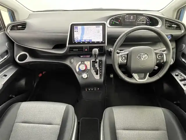 トヨタ シエンタ ハイブリッド ファンベースG セーフティEDⅡ 大分県 2022(令4)年 3.9万km グレイッシュブルー 純正ナビ/Bluetooth/TV/バックカメラ/両側電動スライドドア/クルーズコントロール/LED/ETC/シートヒーター/純正フロアマット/トヨタセーフティ/ドライブレコーダー/プッシュスタート/ドアバイザー