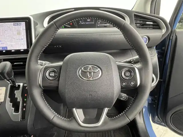 トヨタ シエンタ ハイブリッド ファンベースG セーフティEDⅡ 大分県 2022(令4)年 3.9万km グレイッシュブルー 純正ナビ/Bluetooth/TV/バックカメラ/両側電動スライドドア/クルーズコントロール/LED/ETC/シートヒーター/純正フロアマット/トヨタセーフティ/ドライブレコーダー/プッシュスタート/ドアバイザー