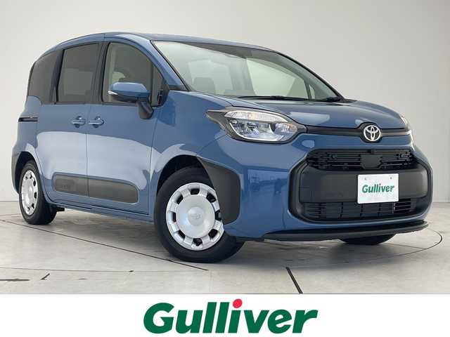 トヨタ シエンタ ハイブリッド G 愛知県 2025(令7)年 0.1千km グレイッシュブルー 登録済未使用車/トヨタセーフティセンス/純正8型ディスプレイオーディオ　ナビ機能なし/全方位カメラ/レーダークルーズコントロール/バックカメラ/コーナーセンサー/純正アルミホイール/ブラインドスポットモニター/LEDヘッドライト/オートマチックハイビーム/ドライブレコーダー/ETC/衝突軽減システム/Bluetooth/ステアリングスイッチ/スマートキー/プッシュスタート