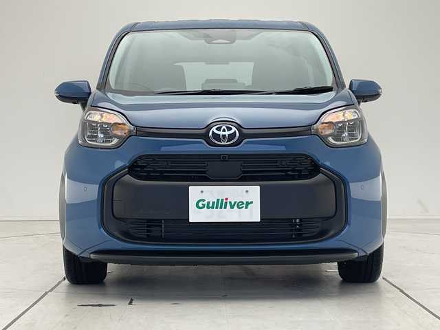 トヨタ シエンタ ハイブリッド G 愛知県 2025(令7)年 0.1千km グレイッシュブルー 登録済未使用車/トヨタセーフティセンス/純正8型ディスプレイオーディオ　ナビ機能なし/全方位カメラ/レーダークルーズコントロール/バックカメラ/コーナーセンサー/純正アルミホイール/ブラインドスポットモニター/LEDヘッドライト/オートマチックハイビーム/ドライブレコーダー/ETC/衝突軽減システム/Bluetooth/ステアリングスイッチ/スマートキー/プッシュスタート