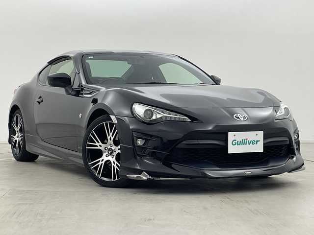 トヨタ ８６ GT 群馬県 2016(平28)年 7.8万km クリスタルブラックシリカ モデリスタエアロ　モデリスタ１８インチアルミホイール　純正ナビ　フルセグＴＶ　バックカメラ　ＥＴＣ　ＬＥＤライト　フォグランプ　パドルシフト　クルーズコントロール　オートライト　スマートキー　禁煙