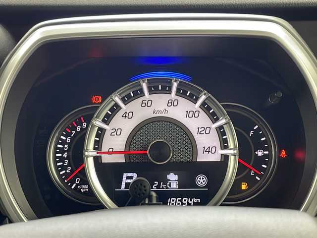 スズキ スペーシア カスタム HYBRID XS 兵庫県 2018(平30)年 1.9万km ブルーイッシュブラックパール3 ・社外ナビ＆BT＆TV＆CD＆DVD＆SD/・両側パワースライドドア/・ワンオーナー/・バックカメラ/・シートヒーター/・デュアルセンサーブレーキサポート/・レーンキープアシスト/・コーナーセンサー/・LEDヘッドライト/・LEDフォグランプ/・ハイビームアシスト/・スマートキー/・スペアキー/・社外前後ドライブレコーダー/・純正15インチAW/・社外ETC