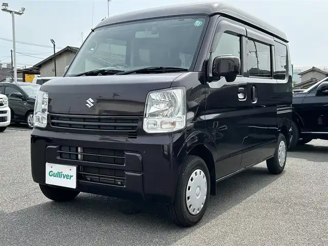 スズキ エブリイ 広島県 2018(平30)年 3.7万km ムーンライトバイオレットPM 社外7型ナビ（AVNR8W）/Ｂｌｕｅｔｏｏｔｈ接続/ＣＤチェンジャー/ドライブレコーダー/ＡＢＳ/純正フロアマット/パワーステアリング/パワーウインドウ/エアバッグＷ/両側スライドドア/保証書/取扱説明書