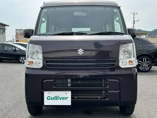 スズキ エブリイ 広島県 2018(平30)年 3.7万km ムーンライトバイオレットPM 社外7型ナビ（AVNR8W）/Ｂｌｕｅｔｏｏｔｈ接続/ＣＤチェンジャー/ドライブレコーダー/ＡＢＳ/純正フロアマット/パワーステアリング/パワーウインドウ/エアバッグＷ/両側スライドドア/保証書/取扱説明書