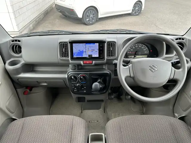 スズキ エブリイ 広島県 2018(平30)年 3.7万km ムーンライトバイオレットPM 社外7型ナビ（AVNR8W）/Ｂｌｕｅｔｏｏｔｈ接続/ＣＤチェンジャー/ドライブレコーダー/ＡＢＳ/純正フロアマット/パワーステアリング/パワーウインドウ/エアバッグＷ/両側スライドドア/保証書/取扱説明書