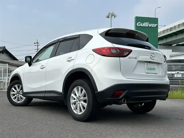 マツダ ＣＸ－５ XD Lパッケージ 愛知県 2015(平27)年 12.3万km クリスタルホワイトパールマイカ サンルーフ/純正ナビ/(CD/DVD/TV/BT）/バックカメラ/BOSEサウンド/ETC/純正17インチAW/クリアランスソナー/レーダークルーズコントロール/レザーシート/前席パワーシート/前席シートヒーター/オートライト/ステアリングスイッチ/純正フロアマット/ドアバイザー/LEDヘッドライト/取説、保証書/スペアキー