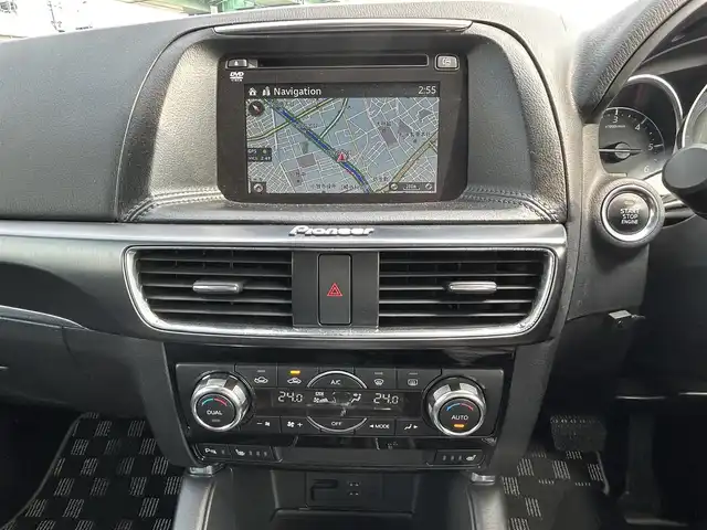 マツダ ＣＸ－５ XD Lパッケージ 愛知県 2015(平27)年 12.3万km クリスタルホワイトパールマイカ サンルーフ/純正ナビ/(CD/DVD/TV/BT）/バックカメラ/BOSEサウンド/ETC/純正17インチAW/クリアランスソナー/レーダークルーズコントロール/レザーシート/前席パワーシート/前席シートヒーター/オートライト/ステアリングスイッチ/純正フロアマット/ドアバイザー/LEDヘッドライト/取説、保証書/スペアキー