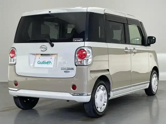 ダイハツ ムーヴ キャンバス G メイクアップ VS SAⅢ 愛知県 2021(令3)年 1.4万km パールホワイトⅢ/ナチュラルベージュマイカメタリック 2トーン 純正ナビ　フルセグＴＶ　Ｂｌｕｅｔｏｏｔｈ　ＵＳＢポート　ＤＶＤ　全方位カメラ　両側パワースライドドア　シートヒーター　衝突軽減　オートライト　純正フロアマット　プッシュスタート　スマートキー　禁煙車