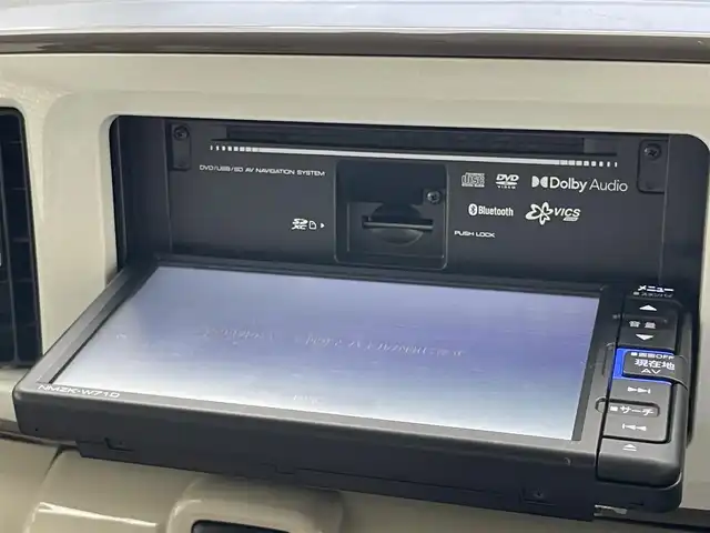 ダイハツ ムーヴ キャンバス G メイクアップ VS SAⅢ 愛知県 2021(令3)年 1.4万km パールホワイトⅢ/ナチュラルベージュマイカメタリック 2トーン 純正ナビ　フルセグＴＶ　Ｂｌｕｅｔｏｏｔｈ　ＵＳＢポート　ＤＶＤ　全方位カメラ　両側パワースライドドア　シートヒーター　衝突軽減　オートライト　純正フロアマット　プッシュスタート　スマートキー　禁煙車