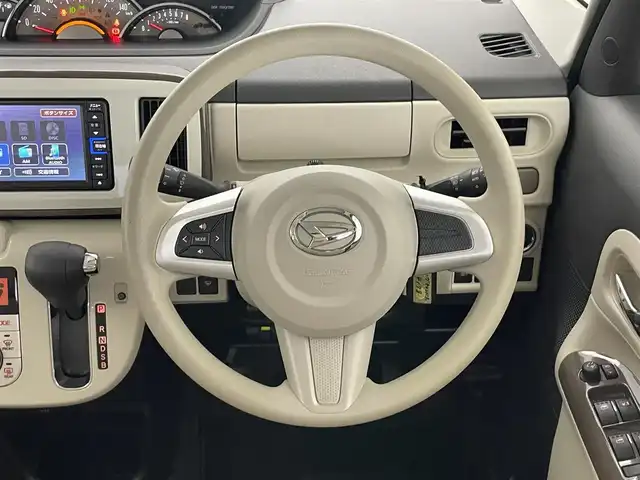ダイハツ ムーヴ キャンバス G メイクアップ VS SAⅢ 愛知県 2021(令3)年 1.4万km パールホワイトⅢ/ナチュラルベージュマイカメタリック 2トーン 純正ナビ　フルセグＴＶ　Ｂｌｕｅｔｏｏｔｈ　ＵＳＢポート　ＤＶＤ　全方位カメラ　両側パワースライドドア　シートヒーター　衝突軽減　オートライト　純正フロアマット　プッシュスタート　スマートキー　禁煙車