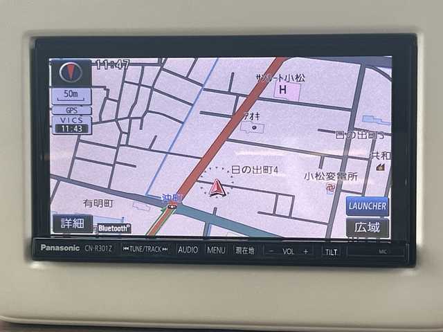 スズキ ラパン X 石川県 2015(平27)年 7.5万km フォーンベージュメタリック/ホワイト2トーンルーフ Panasonicナビ【CN-R301Z】/　CD/DVD/AM/FM/Bluetooth/フルセグ/プッシュスタート/スペアキー/純正フロアマット/社外14インチアルミホイール/運転席シートヒーター/オートライト/ISOFIX/取扱説明書/ナビ取扱説明書/保証書/記録簿