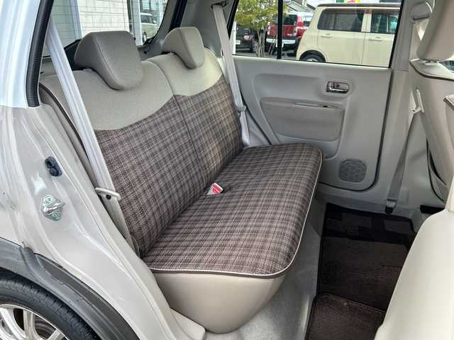 スズキ ラパン X 石川県 2015(平27)年 7.5万km フォーンベージュメタリック/ホワイト2トーンルーフ Panasonicナビ【CN-R301Z】/　CD/DVD/AM/FM/Bluetooth/フルセグ/プッシュスタート/スペアキー/純正フロアマット/社外14インチアルミホイール/運転席シートヒーター/オートライト/ISOFIX/取扱説明書/ナビ取扱説明書/保証書/記録簿