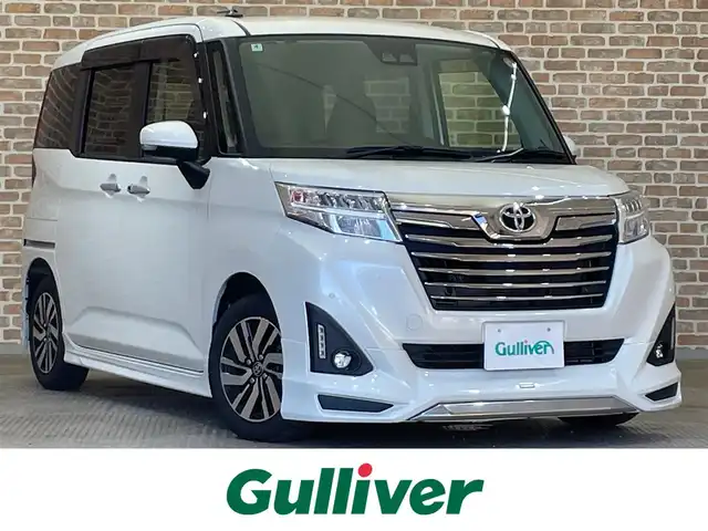 トヨタ ルーミー カスタムG 岩手県 2020(令2)年 6.8万km パールホワイトⅢ ワンオーナー/４WD/モデリスタスポイラー/寒冷地仕様/両側パワースライドドア/スマートアシスト３/衝突回避支援ブレーキ/車線逸脱警報/誤発進抑制機能/先行車発進お知らせ機能/標識認識機能/オートハイビーム/コーナーセンサー/クルーズコントロール/横滑り防止装置/アイドリングストップ/ロールサンシェード/エンジンスターター/純正ナビ/ステアリングスイッチ/バックカメラ/ETC/LEDヘッドライト/フォグランプ/純正14インチアルミホイール