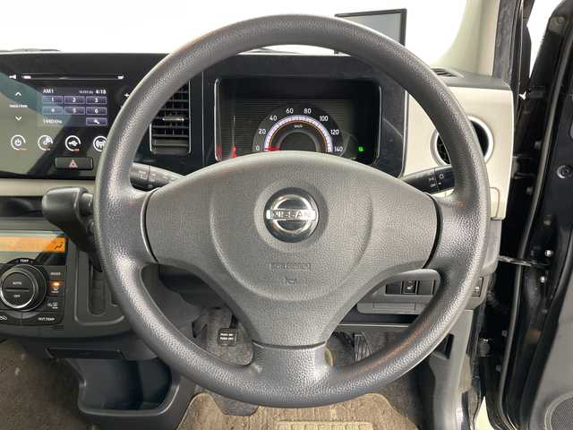 日産 モコ X FOUR 道央・札幌 2011(平23)年 4.8万km ブルーイッシュブラック ・４ＷＤ/・純正ディスプレイオーディオ＆ＣＤ＆ＵＳＢ/・バックカメラ/・寒冷地仕様/・インテリジェントキー/・プッシュスタート/・運転席シートヒーター/・ドアミラーヒーター/・スペアキー有り