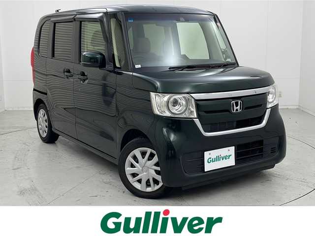 ホンダ Ｎ ＢＯＸ G L ホンダセンシング 茨城県 2018(平30)年 4.7万km ブリティッシュグリーンP 社外ナビ/ワンセグTV/バックカメラ/ETC/追従クルーズコントロール/片側パワースライドドア/LEDヘッドライト/コーナーセンサー/衝突軽減ブレーキ/横滑り防止装置
