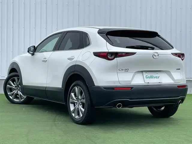 マツダ ＣＸ－３０ XD プロアクティブツーリングセレクション 香川県 2021(令3)年 3.4万km スノーフレイクホワイトパールマイカ 登録時走行距離：33433km/ターボ/純正SDナビゲーション/→CD/DVD 再生/→フルセグTV/全方位カメラ/衝突被害軽減/レーダークルーズコントロール/レーンキープアシスト/前後コーナーセンサー/オートハイビーム/LEDオートライト/ヘッドアップディスプレイ/横滑り防止装置/シートヒーター/パワーシート/ステアリングヒーター/ステアリングリモコン/革巻きステアリング/純正18インチアルミホイール/純正フロアマット