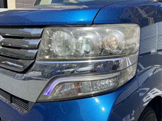 ホンダ Ｎ ＢＯＸ ＋ カスタム G ターボAパッケージ 広島県 2014(平26)年 10.7万km プレミアムダイナミックブルーパール 代車にします