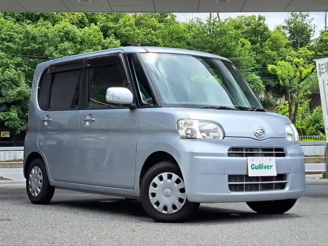 ダイハツ タント X 大阪府 2010(平22)年 7.1万km ブライトシルバーメタリック /禁煙車//純正メモリナビ/NMCC-W60//AM/FM/CD//ワンセグテレビ//前後ドライブレコーダー//スマートキー//純正フロアマット