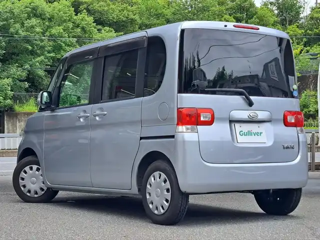 ダイハツ タント X 大阪府 2010(平22)年 7.1万km ブライトシルバーメタリック /禁煙車//純正メモリナビ/NMCC-W60//AM/FM/CD//ワンセグテレビ//前後ドライブレコーダー//スマートキー//純正フロアマット