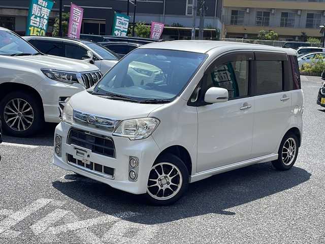 ダイハツ タント エグゼ カスタムG 大阪府 2012(平24)年 10.6万km パールホワイトⅢ ETC/スマートキー/電動格納式ミラー/純正フロアマット/ドアバイザー/取説