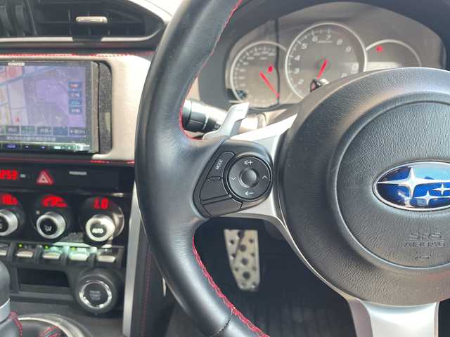 スバル ＢＲＺ S 愛知県 2017(平29)年 2.1万km ラピスブルーP 純正ナビ/クルーズコントロール/バックカメラ/リアスポイラー/純正アルミホイール/革巻きハンドル/LEDヘッドライト/パドルシフト/オートライト/フルセグ/CD DVD/Bluetooth/ETC/ステアリングスイッチ/スマートキー/プッシュスタート