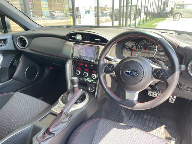 スバル ＢＲＺ S 愛知県 2017(平29)年 2.1万km ラピスブルーP 純正ナビ/クルーズコントロール/バックカメラ/リアスポイラー/純正アルミホイール/革巻きハンドル/LEDヘッドライト/パドルシフト/オートライト/フルセグ/CD DVD/Bluetooth/ETC/ステアリングスイッチ/スマートキー/プッシュスタート