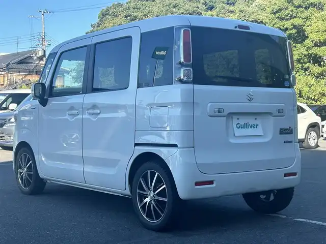 スズキ スペーシア HYBRID X 大阪府 2018(平30)年 0.8万km ピュアホワイトP 8インチナビ　/フルセグ　/Bluetooth　/両側パワースライドドア　/シートヒーター　/LEDヘッドライト　/オートライト　/アイドリングストップ　/スマートキー　/フロアーマット　