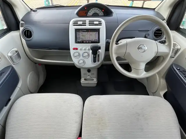 日産 オッティ S FOUR 青森県 2012(平24)年 6万km ホワイト 4WD/ワンオーナー/純正メモリナビ/・AM/FM/CD/DVD/BT/ベンチシート/シートヒーター/D/N席カップホルダー/電格ミラー/冬タイヤ積み込み有/スペアキー/保証書/取扱説明書