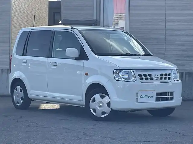 日産 オッティ S FOUR 青森県 2012(平24)年 6万km ホワイト 4WD/ワンオーナー/純正メモリナビ/・AM/FM/CD/DVD/BT/ベンチシート/シートヒーター/D/N席カップホルダー/電格ミラー/冬タイヤ積み込み有/スペアキー/保証書/取扱説明書