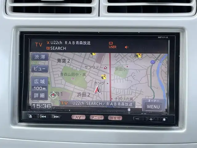 日産 オッティ S FOUR 青森県 2012(平24)年 6万km ホワイト 4WD/ワンオーナー/純正メモリナビ/・AM/FM/CD/DVD/BT/ベンチシート/シートヒーター/D/N席カップホルダー/電格ミラー/冬タイヤ積み込み有/スペアキー/保証書/取扱説明書