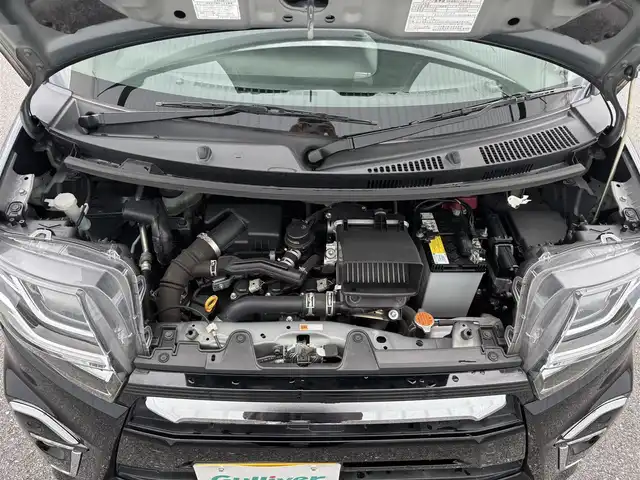 ダイハツ タント カスタム RS 滋賀県 2021(令3)年 6.1万km パールブラック KENWOOD9インチナビ/(Bluetooth/フルセグ/CD/DVD/HDMI)/スマートアシスト/・衝突軽減ブレーキ/・アダプティブクルーズコントロール/・レーンキープアシスト/・先行車発進告知/・標識認識/・Autoハイビーム/LEDオートライト/フォグ/両側電動スライドドア/ハーフレザーシート/シートヒーター/ドラレコ付きデジタルインナーミラー/バックカメラ/電動格納ミラー/ビルトインETC/ドアバイザー/スペアキー