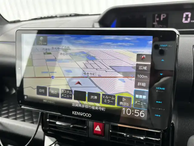 ダイハツ タント カスタム RS 滋賀県 2021(令3)年 6.1万km パールブラック KENWOOD9インチナビ/(Bluetooth/フルセグ/CD/DVD/HDMI)/スマートアシスト/・衝突軽減ブレーキ/・アダプティブクルーズコントロール/・レーンキープアシスト/・先行車発進告知/・標識認識/・Autoハイビーム/LEDオートライト/フォグ/両側電動スライドドア/ハーフレザーシート/シートヒーター/ドラレコ付きデジタルインナーミラー/バックカメラ/電動格納ミラー/ビルトインETC/ドアバイザー/スペアキー