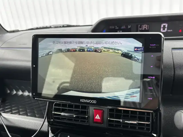 ダイハツ タント カスタム RS 滋賀県 2021(令3)年 6.1万km パールブラック KENWOOD9インチナビ/(Bluetooth/フルセグ/CD/DVD/HDMI)/スマートアシスト/・衝突軽減ブレーキ/・アダプティブクルーズコントロール/・レーンキープアシスト/・先行車発進告知/・標識認識/・Autoハイビーム/LEDオートライト/フォグ/両側電動スライドドア/ハーフレザーシート/シートヒーター/ドラレコ付きデジタルインナーミラー/バックカメラ/電動格納ミラー/ビルトインETC/ドアバイザー/スペアキー