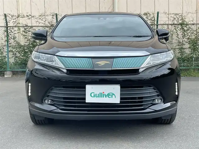 トヨタ ハリアー プレミアム 東京都 2017(平29)年 7.1万km ブラック 後期型　/サンルーフ　/純正９型ナビ　/電動リアゲート　/追従クルコン　/ハーフレザー　/前後ドラレコ　/ビルトインＥＴＣ　/シーケンシャルウィンカー　/ＬＥＤヘッド　/電動パーキング　/フルセグＴＶ　/Ｂｌｕｅｔｏｏｔｈ