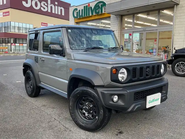 スズキ ジムニー シエラ JL 滋賀県 2021(令3)年 6.8万km ミディアムグレー ワンオーナー/車検8年12月まで/スズキセーフティサポート/パートタイム4WD/カーオーディオ/Bluetooth、CD、USB/前ドライブレコーダー/ビルトインETC/前席シートヒーター/ラバーマット/フォグランプ/スペアキー有り/取扱説明書/保証書