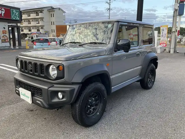 スズキ ジムニー シエラ JL 滋賀県 2021(令3)年 6.8万km ミディアムグレー ワンオーナー/車検8年12月まで/スズキセーフティサポート/パートタイム4WD/カーオーディオ/Bluetooth、CD、USB/前ドライブレコーダー/ビルトインETC/前席シートヒーター/ラバーマット/フォグランプ/スペアキー有り/取扱説明書/保証書