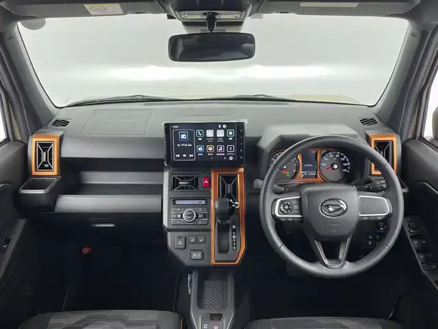 ダイハツ タフト G 大分県 2021(令3)年 3.8万km サンドベージュメタリック ワンオーナー/スカイルーフ/ディスプレイオーディオ/(フルセグTV/Bluetooth/USB)/バックカメラ/LEDヘッドライト/フォグランプ/ETC/前席シートヒーター/スマートアシスト/純正15インチアルミホイール/スマートキープッシュスタート/保証書・取扱説明書