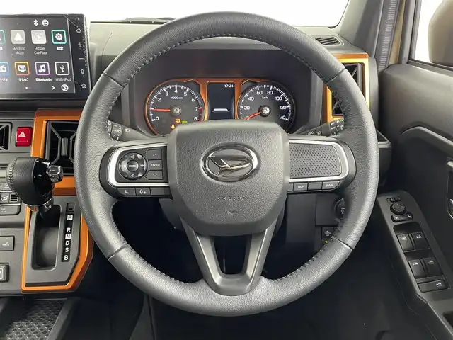 ダイハツ タフト G 大分県 2021(令3)年 3.8万km サンドベージュメタリック ワンオーナー/スカイルーフ/ディスプレイオーディオ/(フルセグTV/Bluetooth/USB)/バックカメラ/LEDヘッドライト/フォグランプ/ETC/前席シートヒーター/スマートアシスト/純正15インチアルミホイール/スマートキープッシュスタート/保証書・取扱説明書
