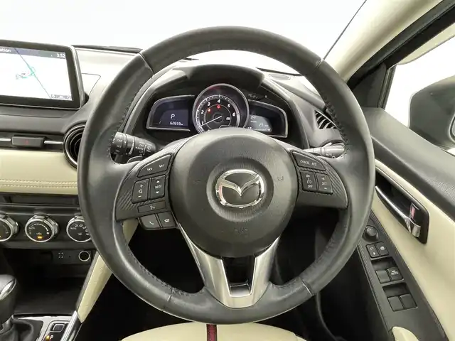 マツダ デミオ XD ツーリング Lパッケージ 熊本県 2015(平27)年 6.3万km ディープクリスタルブルーマイカ 純正ナビ/Bluetooth/ハーフレザーシート/衝突軽減ブレーキ/オートクルーズコントロール/ETC/アイドリングストップ/横滑り防止/純正フロアマット/純正16インチAW/パドルシフト/オートライト/LEDヘッドライト/フォグライト/スマートキー/プッシュスタート/スペアキー1本