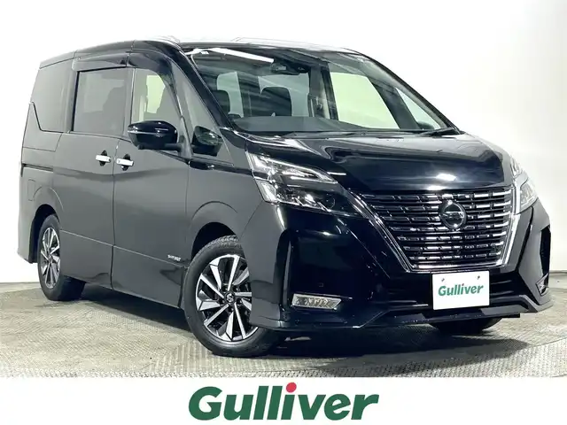 日産 セレナ ハイウェイスター V 大阪府 2020(令2)年 5.3万km ダイヤモンドブラック １０ｉｎｃナビ　後席モニター　プロパイロット　衝突軽減ブレーキ　アラウンドビューモニター　両側電動ドア　ＥＴＣ　ドラレコ　コーナーセンサー　リアオートエアコン　プッシュスタート　ＢＳＭ　オートホールド
