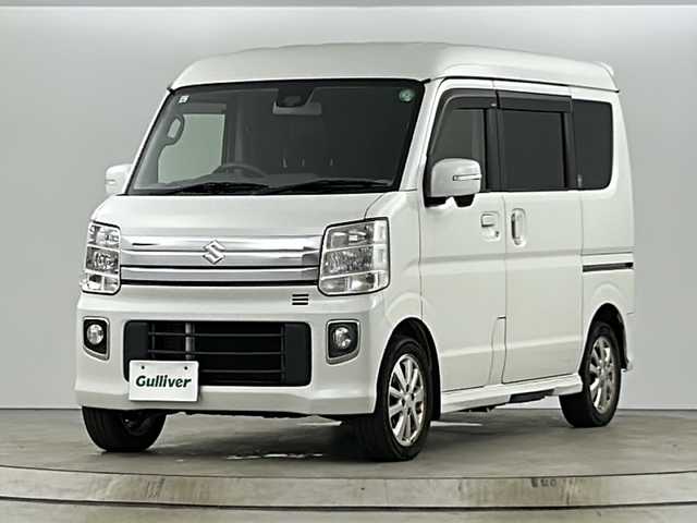 スズキ エブリィ ワゴン PZターボ スペシャル 愛知県 2015(平27)年 17.6万km パールホワイト 社外7インチメモリーナビゲーション/CD DVD フルセグTV Bluetooth/バックカメラ/スズキセーフティサポート/アイドリングストップ/横滑り防止装置/両側パワースライドドア/HIDヘッドライト/オートライト/フォグライト/オートステップ/純正14インチアルミホイール/ステアリングリモコン/ウィンカーミラー/電動格納ミラー/スマートキー/エンジンプッシュスタート/ドアバイザー/全席シートカバー
