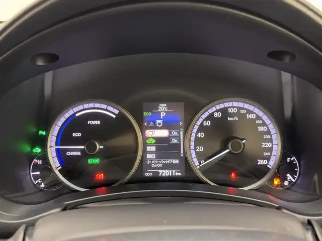 レクサス ＮＸ 300h Fスポーツ 兵庫県 2015(平27)年 7.2万km レッドマイカクリスタルシャイン 純正ナビ/フルセグTV CD DVD BT MSV USB AUX/マークレビンソン/プリクラッシュセーフティー/パノラミックビューモニター/BSM/クリアランスソナー/レーダークルーズコントロール/パワーバックドア/レザーシート/シートヒーター/ベンチレーション/パワーシート/LEDヘッドライト/LEDフォグライト/オートライト/電子パーキング/HOLD/ステアリングヒーター/スマートキー
