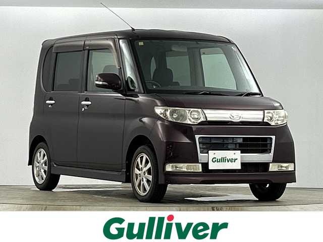 ダイハツ タント カスタム X リミテッド 愛知県 2008(平20)年 6.8万km ミスティックレッドクリスタルメタリック 社外SDナビ/Bluetooth・フルセグTV・CD・DVD・AUX・AM/FM/バックカメラ/左側パワスラ/ETC/純正１４インチアルミホイール/スマートキー/ドアバイザー/取扱説明書/HIDヘッドライト
