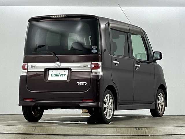 ダイハツ タント カスタム X リミテッド 愛知県 2008(平20)年 6.8万km ミスティックレッドクリスタルメタリック 社外SDナビ/Bluetooth・フルセグTV・CD・DVD・AUX・AM/FM/バックカメラ/左側パワスラ/ETC/純正１４インチアルミホイール/スマートキー/ドアバイザー/取扱説明書/HIDヘッドライト
